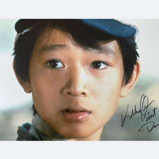 Indiana Jones and the Temple of Doom (1984) - Signed by Ke Huy Quan (Short Round) - WITH RARE CHARACTER INSCRIPTION!