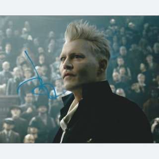 Fantastic Beasts - Signed by Johnny Depp (Grindelwald) | Catawiki