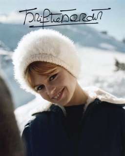 Brigitte Bardot Hand Signed 8x10 photo Handtekening Gesigneerd | Catawiki