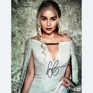 Game of Thrones - Signed by Emilia Clarke (Daenerys Targaryen) | Catawiki
