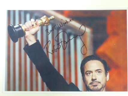 Robert Downey Jr, signed | Catawiki