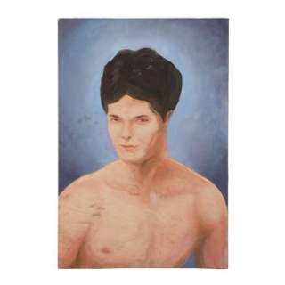 BOOGIE NIGHTS (1997) - Lot 84 - Hand-painted Portrait of Dirk Diggler (Mark Wahlberg)