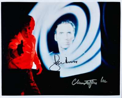 James Bond 007: The Man with the Golden Gun - Double signed by Roger Moore (007) and Christopher Lee (Scaramanga) | Catawiki