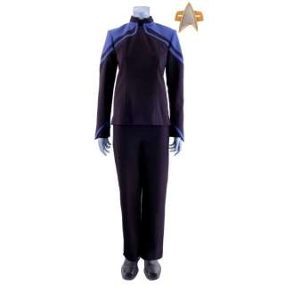 Star Trek: Picard Seasons 1 & 2 | Season 1 Starfleet 2380s Women’s Sciences Uniform with Production-Quality Replica Combadge | Propstore