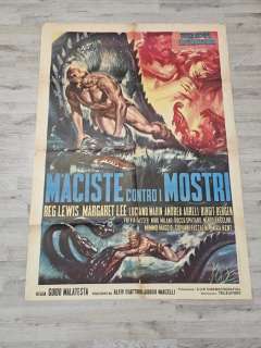 Eastmancolor - Maciste contro i mostri - Maciste contro i mostri | Catawiki