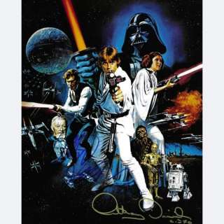 Star Wars - Signed by Carrie Fisher (+) (Princess Leia) and Anthony Daniels (C-3PO) | Catawiki