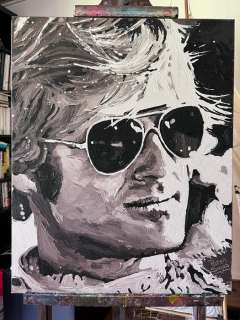 Peter Engels - "Robert Redford" Original Painting (70x60 cm) - Unique, Signed by Artist, with COA - Free Shipping | Catawiki