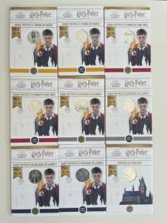 Harry Potter - Monnaie de Paris - Collection complète 2021 - Vague 2 - 9 pièces | Catawiki