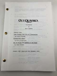 Out of Africa (1985) - Robert Redford and Meryl Streep - Universal Pictures