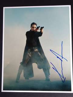 The Matrix - Signed by Keanu Reeves, with Letter of Authenticity - Photo, Autograph | Catawiki