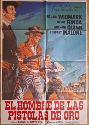 WESTERN - WARLOCK (EL HOMBRE DE LAS PISTOLAS DE ORO, + EXTRA) - Henry Fonda, Anthony Quinn, Richard Widmark... - 1950s | Catawiki