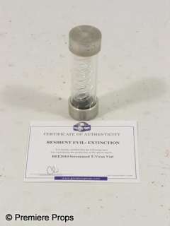 Resident Evil: Extinction T-Virus Vial Movie Props | Premiere Props