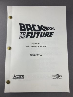 Back to the Future - Michael J. Fox and Christopher Lloyd - Also includes Shooting schedule! | Catawiki