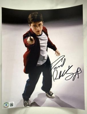 Harry Potter - Daniel Radcliffe Signed 8x10 beckett rare | Catawiki