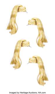Truth or Dare Madonna Blonde Ambition’ (7) screen and stage-worn ponytails, hair pieces and tour ephemera. ... | Profiles in History