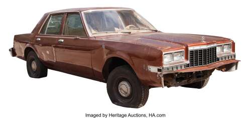 Michael Douglas "Detective Mike Curran" 1986 Dodge Diplomat sedan from Basic Instinct....