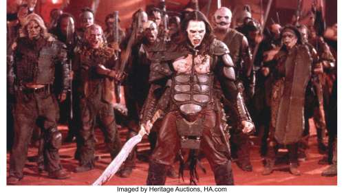 Richard Cetrone "Big Daddy Mars" complete hero costume from Ghosts of Mars....