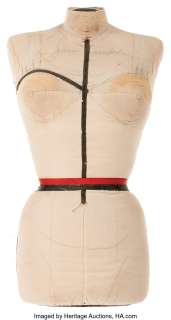 Joan Crawford "Mildred Pierce" signed dressmaker‘s form from Mildred Pierce....