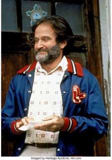 Robin Williams "Sean Maguire" Boston Red Sox jacket from Good Will Hunting....