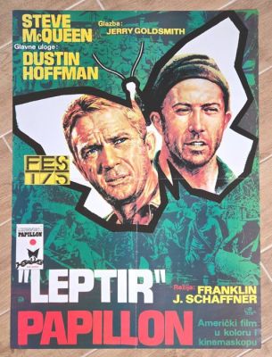 Steve McQueen & Dustin Hoffman - Papillon - 1970s | Catawiki