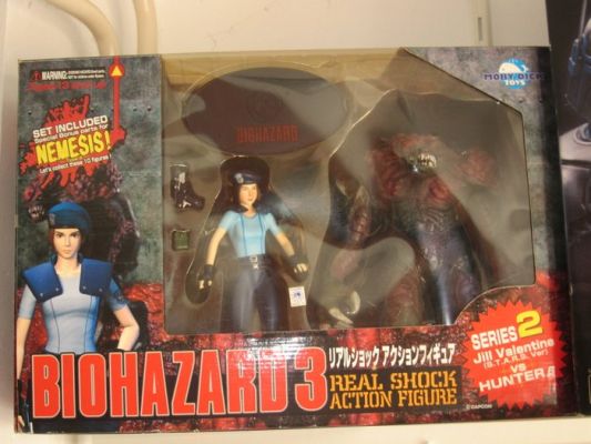 RE Resident Evil - Biohazard 3 - Jill Valentine (S.T.A.R.S. ver) vs Hunter series 2 - Moby Dick Toys Capcom | Catawiki