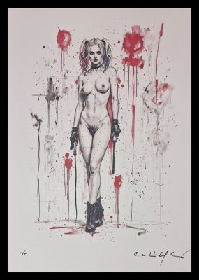 Harley Quinn - Series " Tokyo Pop Icons " by Emma Wildfang - Large size | Catawiki