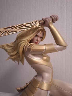 The Eternals - Marvel - Angelina Jolie (Thena) - Statue 1/4 Scale - hand painted | Catawiki