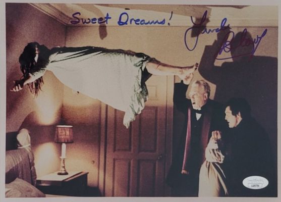 The Exorcist - Linda Blair (Regan) Signed With COA of JSA, added "Sweet Dreams" | Catawiki