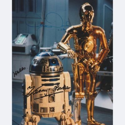 Star Wars - Signed by Anthony Daniels (C-3PO) and Kenny Baker (+) (R2-D2) | Catawiki