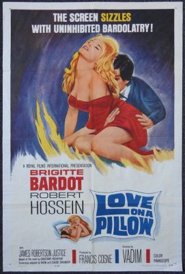 Brigitte Bardot - Robert Hossein - Love on a pillow - Roger Vadim | Catawiki
