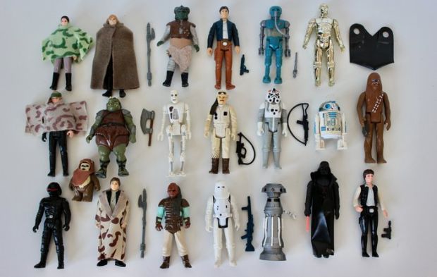 Star Wars Episode VI: Return of the Jedi, Star Wars Episode IV: A New Hope, Star Wars Episode V: The Empire Strikes Back - Kit of 21 Star Wars Action Figures ROTJ 1977-1985