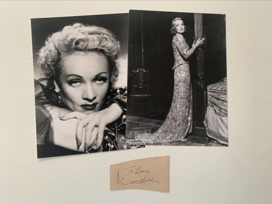 The blue angel - Marlène Dietrich - Early autograph | Catawiki