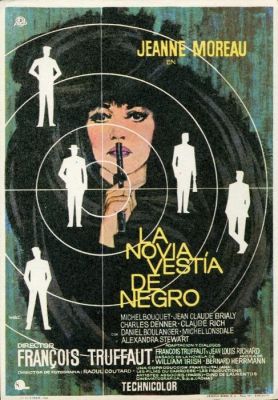 François truffaut, Jeanne moreau - La novia vestia de negro - La novia vestía de negro | Catawiki