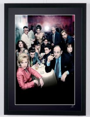 The Sopranos - The Sopranos - James Gandolfini as Tony Soprano – Starck Gallery – Edizione limitata 2/30 – COA e | Catawiki