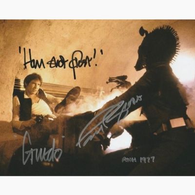 Star Wars Episode IV: A New Hope - Signed by Paul Blake (Greedo) | Catawiki