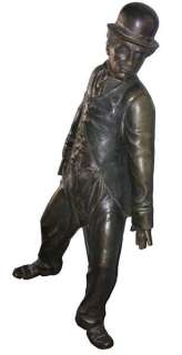 CHARLIE CHAPLIN - Bronze Statue | Premiere Props