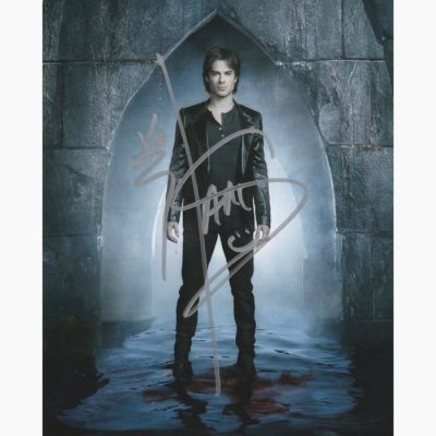 The Vampire Diaries - Signed by Ian Somerhalder (Damon)