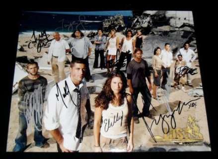 Lot 346 - Lost (2004-2010) Autographed Cast Photo