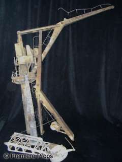 Tora! Tora! Tora! (1970) - Burnt Miniature Cranes from USS Arizona | Premiere Props