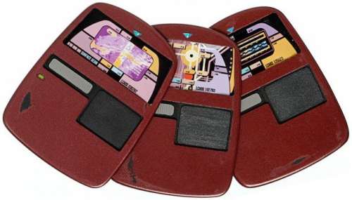 Star Trek: Nemesis Set Of Three Endgame PADDs | Propworx