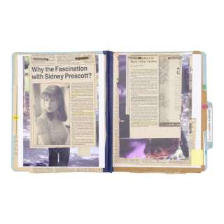 SCREAM 3 (2000) - Lot 1157 - Screen-Matched Sidney Prescott (Neve Campbell) Police File