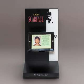 Tony Montana‘s Green Card -Scarface