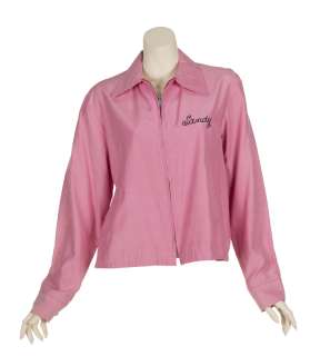 Lot 403 - OLIVIA NEWTON-JOHN GREASE "PINK LADIES" JACKET