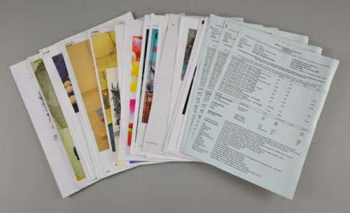 Lot 895E - Inkheart - Folder containing Call Sheets, production research including Ebenezer Grave, Gingerbread…