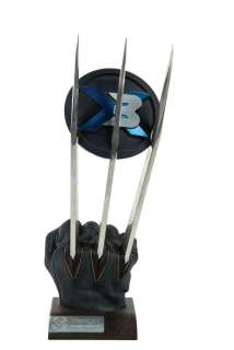 Lot 196 - X-Men 3: Last Stand Wolverine Effects Crew Claw Gift.