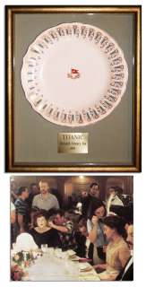 Screen-Used China Plate From the 1997 Blockbuster Film, ’’Titanic’’ -- With a COA From 20th Century Fox | Nate Sanders