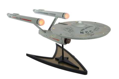 An Original Series Cast Signed Enterprise Prototype. | Van Eaton Galleries