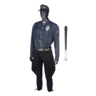 DEMOLITION MAN (1993) - Lot #1033 : Male SAPD Uniform and Stunt Baton