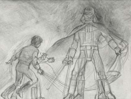 RETURN OF THE JEDI, CONCEPT FILM POSTER ARTWORK, TOM JUNG, 1983 | Sotheby’s