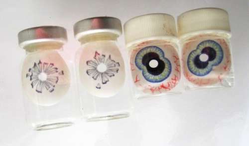 Lot 352 - In The Mouth Of Madness John Cane (Jürgen Prochnow) SFX Double Iris Lenses